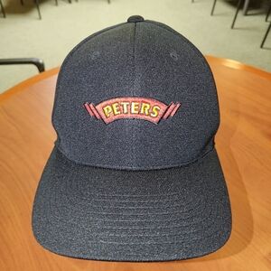 Peters Billiards Embroidered Logo Flexfit Cap Hat L-XL